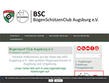Tablet Screenshot of bscaugsburg.de
